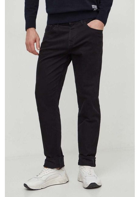 Armani exchange jeansi barbati culoarea negru