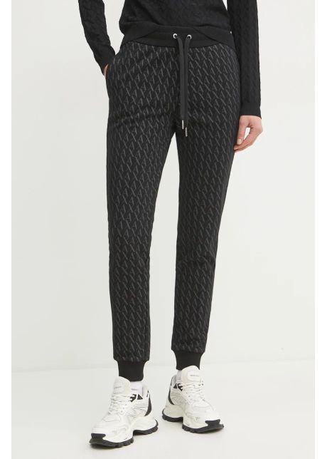 Armani exchange pantaloni de trening femei culoarea negru modelator 8nyplg yje5z