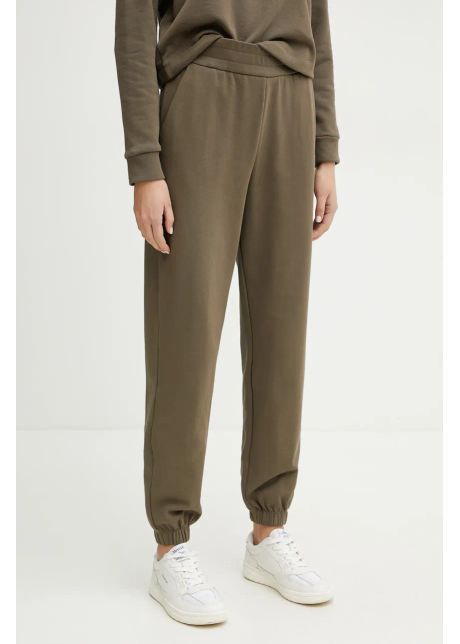Armani exchange pantaloni de trening femei culoarea verde neted xw000089 af10172