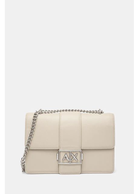 Armani exchange poseta culoarea bej xw000070 af12039