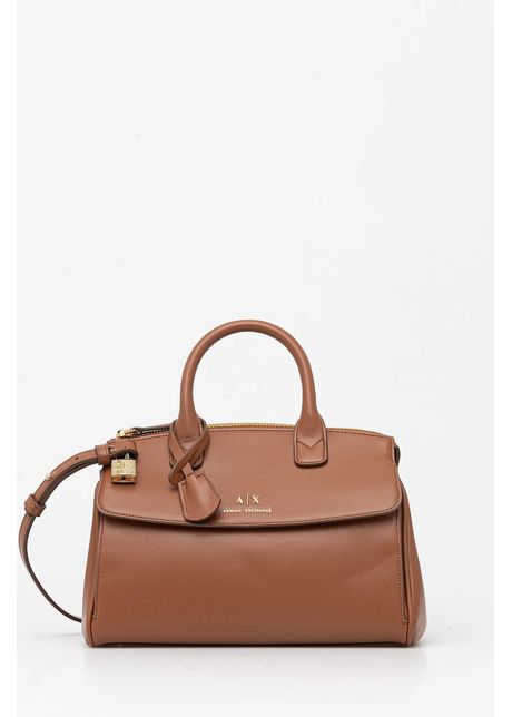 Armani exchange poseta culoarea maro xw000307 af12040