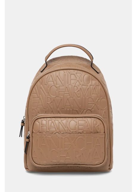 Armani exchange rucsac femei culoarea maro mic neted 942805 cc793