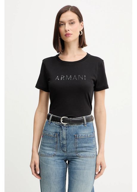 Armani Exchange tricou din bumbac culoarea negru, XW001376 AF10356