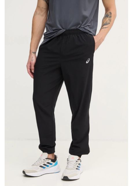 Asics pantaloni de alergare core culoarea negru neted 2011d224