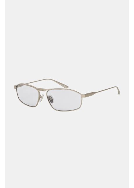 Balenciaga ochelari de soare barbati culoarea argintiu bb0416s