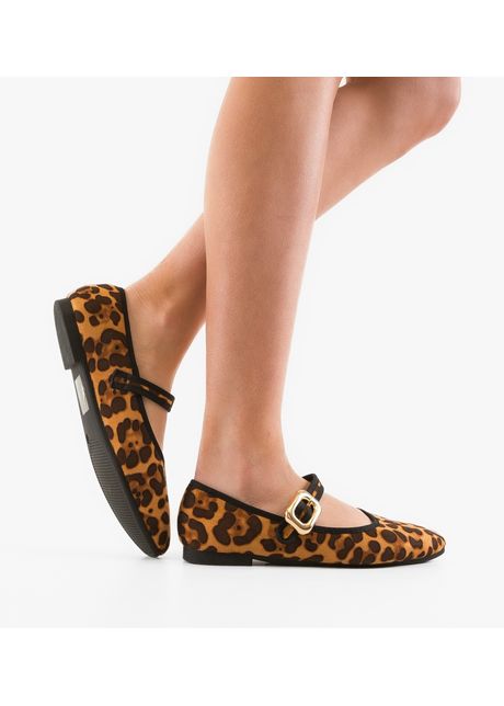 Balerini dama bernard animal print
