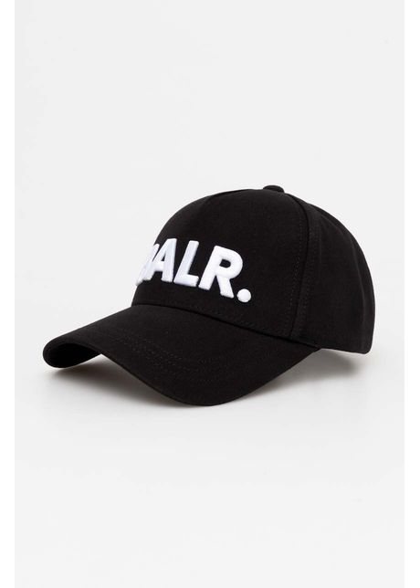 Balr apc de baseball din bumbac culoarea negru cu imprimeu