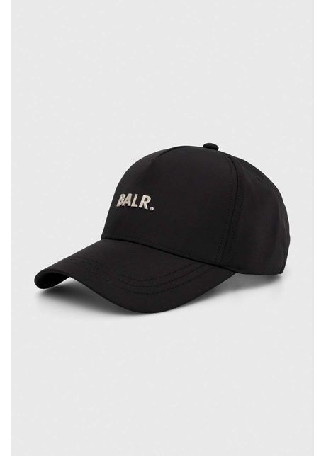 Balr sapca culoarea negru cu imprimeu