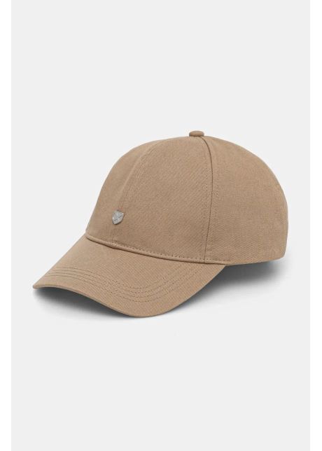 Barbour apc de baseball din bumbac cascade shield cap culoarea bej neted mha0902