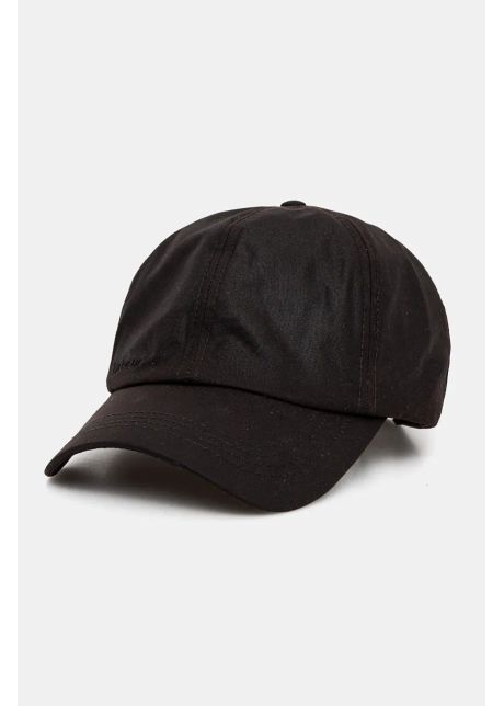 Barbour apc de baseball din bumbac culoarea maro neted