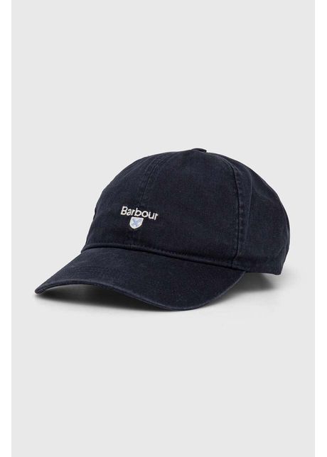 Barbour apc de baseball din bumbac sports caps culoarea albastru marin cu imprimeu mha0274