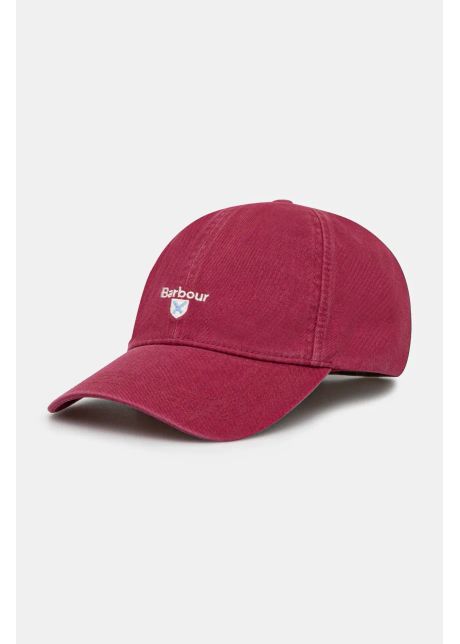 Barbour apc de baseball din bumbac sports caps culoarea roz cu imprimeu mha0274