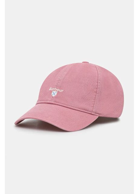 Barbour apc de baseball din bumbac sports caps culoarea roz cu imprimeu mha0274