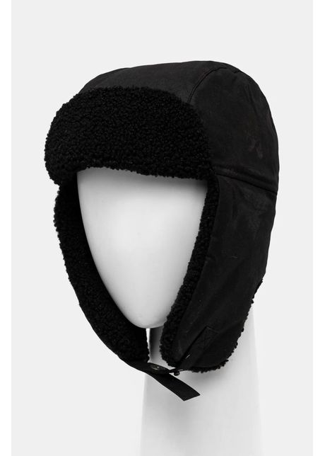 Barbour caciula din bumbac culoarea negru bumbac mha0710