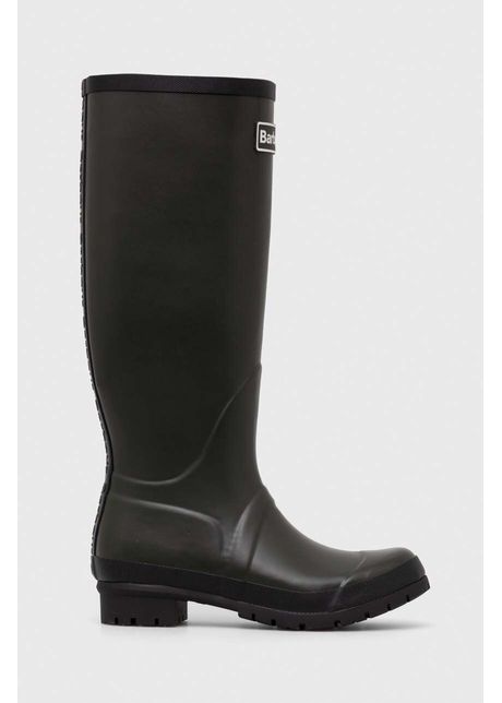 Barbour cizme abbey femei culoarea verde lrf0083ol11