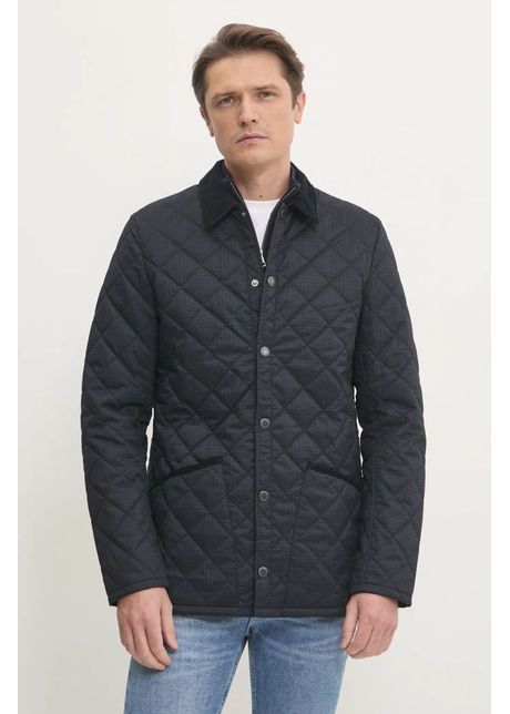 Barbour geaca barbati culoarea albastru marin de tranzitie