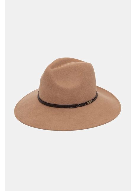 Barbour palarie de lana culoarea bej de lana
