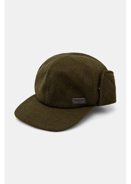 Barbour sapca culoarea verde cu imprimeu mha0860
