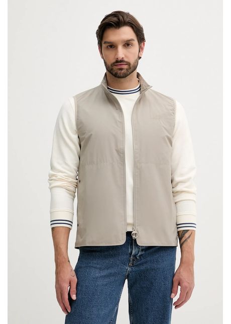 Barbour vestă RYE culoarea bej, de tranziție, MGI0288