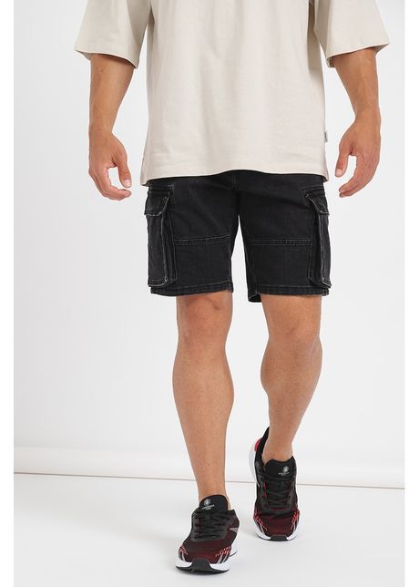 Bermude cargo din denim