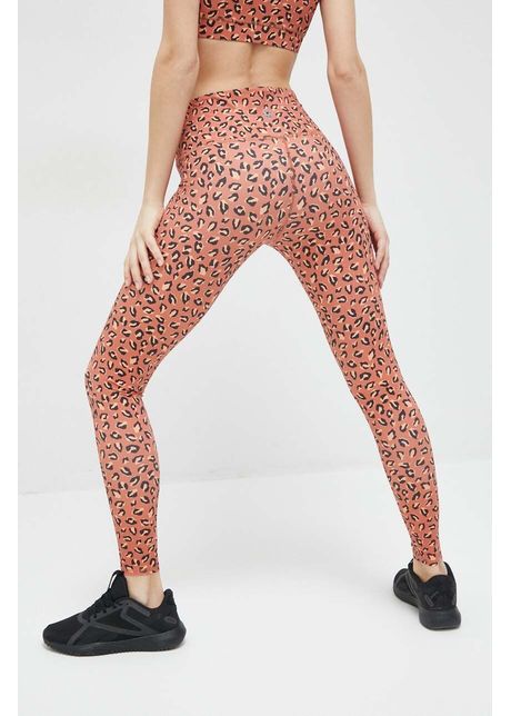 Billabong leggins de antrenament adventure culoarea rosu modelator