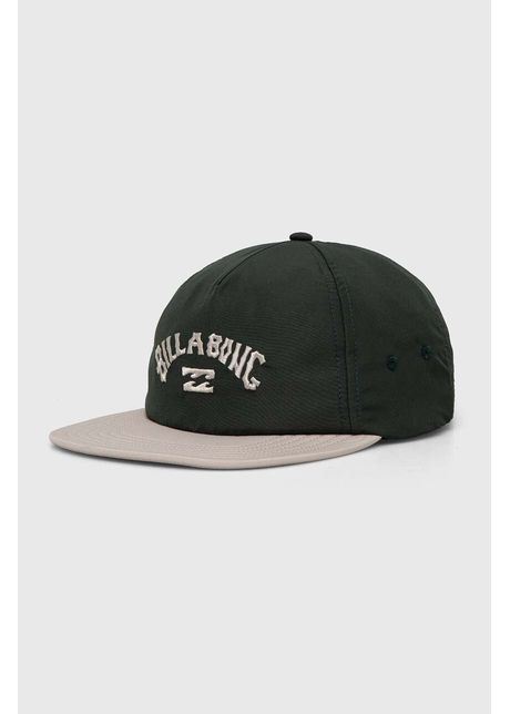 Billabong sapca culoarea verde cu imprimeu abyha00461