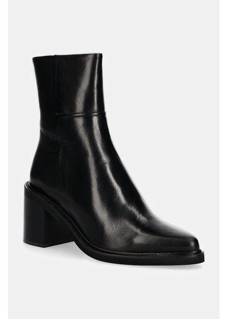 Billi bi botine femei culoarea negru cu toc drept a7310