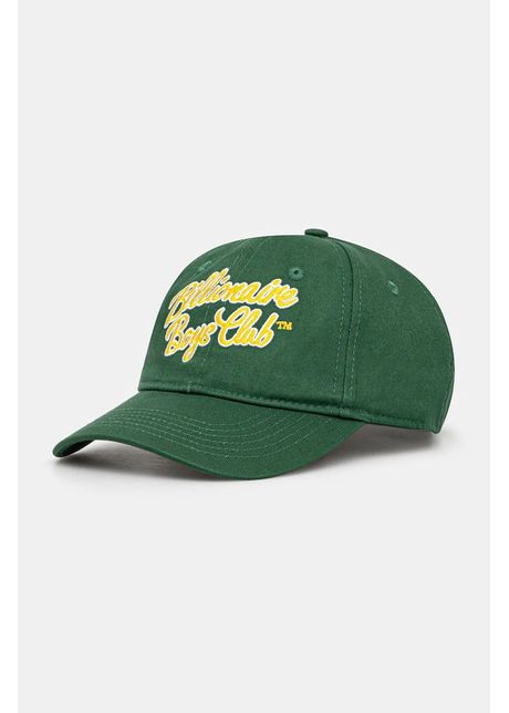 Billionaire boys club apc de baseball din bumbac script logo dad cap culoarea gri cu imprimeu b24472