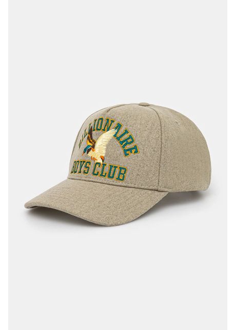 Billionaire boys club apc de l n duck varsity trucker cap culoarea bej melanj b24469