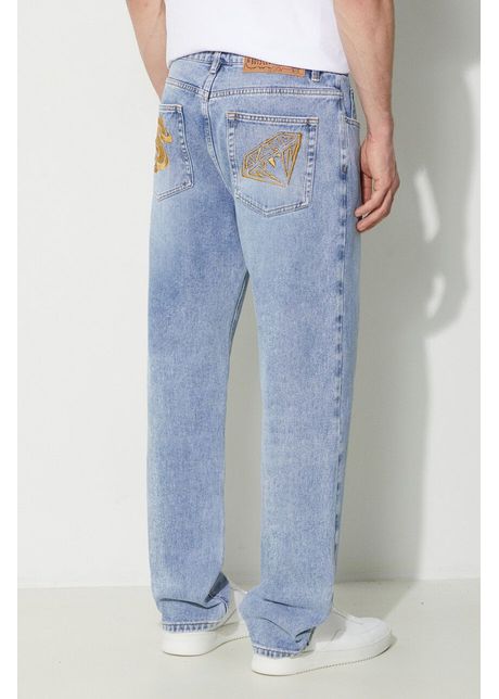 Billionaire boys club jeans diamond dollar embroidered denim b rba i b24152