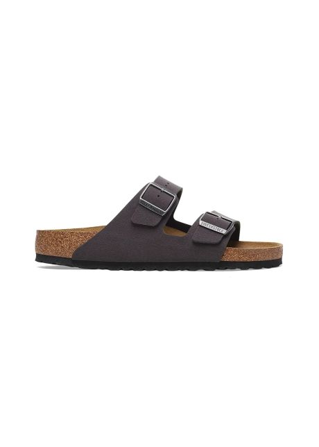 Birkenstock papuci arizona birkibuc femei culoarea maro 1029162