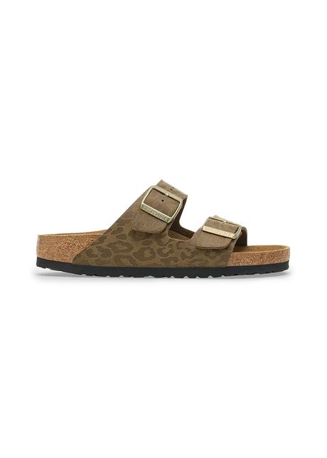Birkenstock papuci Arizona culoarea verde, 1030586
