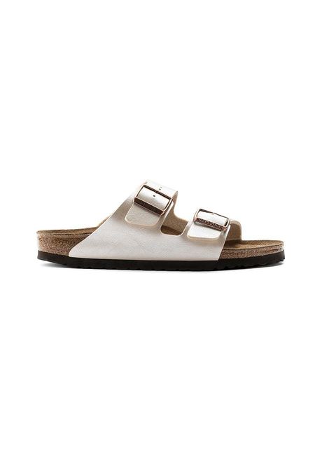 Birkenstock papuci arizona femei culoarea bej 1009921