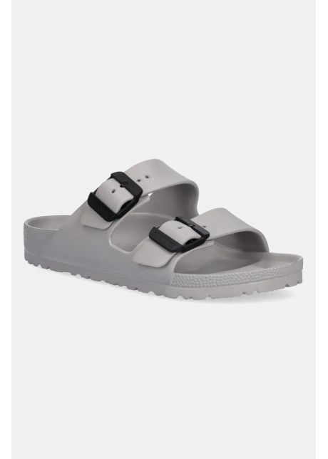 Birkenstock papuci arizona stealth buckle eva femei culoarea gri 1029800