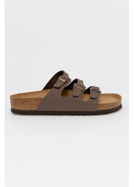 Birkenstock papuci florida sfb femei culoarea maro 53881
