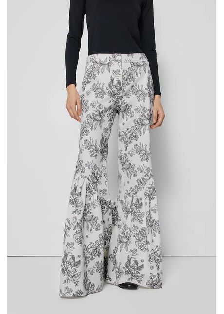 Bizuu pantaloni de bumbac bessta bando femei culoarea bej evazati medium waist bessta bando bia y ss25