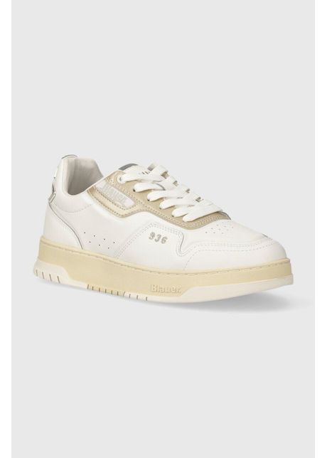 Blauer sneakers adel culoarea alb s4adel01 lea