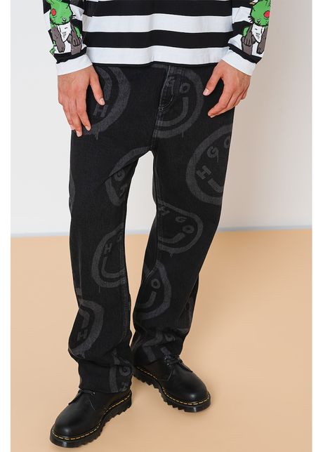 Blugi baggy cu model