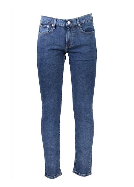 Blugi barbati cu talie medie croiala slim fit