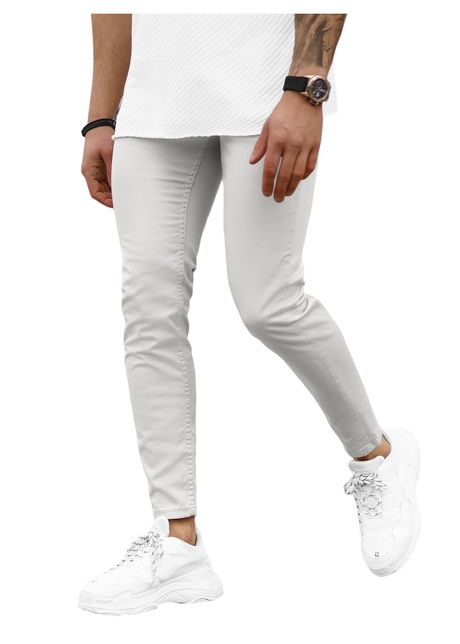Blugi barbati gri e 5194 01