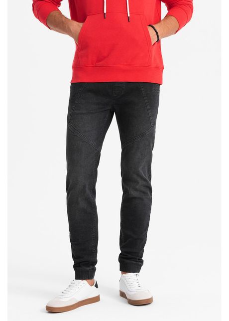 Blugi jogger cu snur