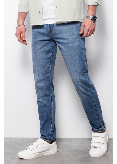 Blugi regular fit cu talie medie