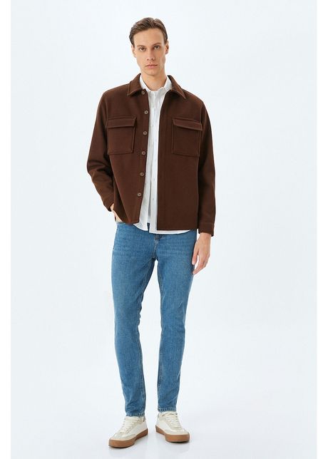 Blugi regular fit din denim