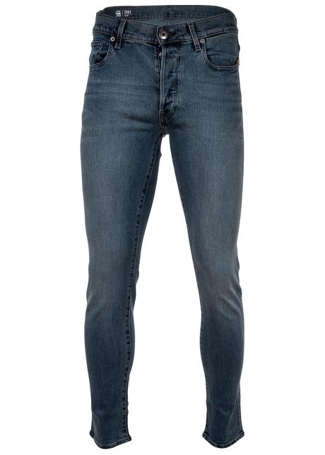Blugi slim fit cu model 5 buzunare