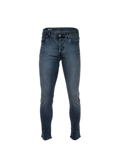 Blugi slim fit cu model cu 5 buzunare 3301