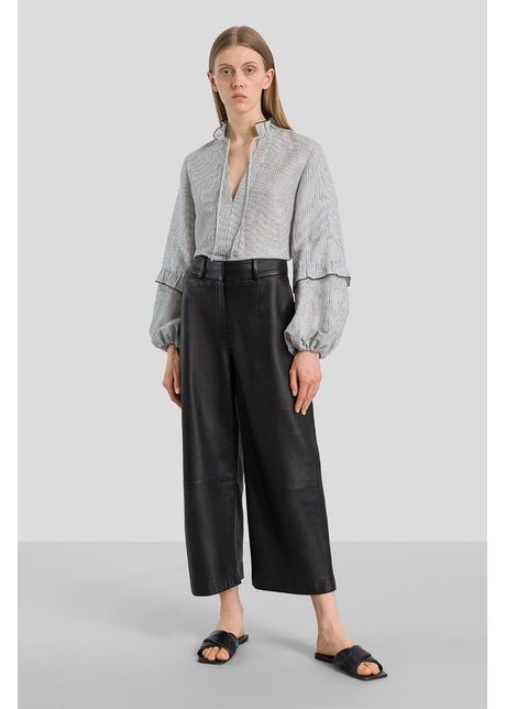 Bluza din in femei modelator