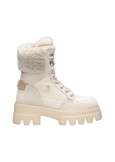 Bogner botine SAPPORO 3 culoarea bej, cu platforma, izolat, 22542913