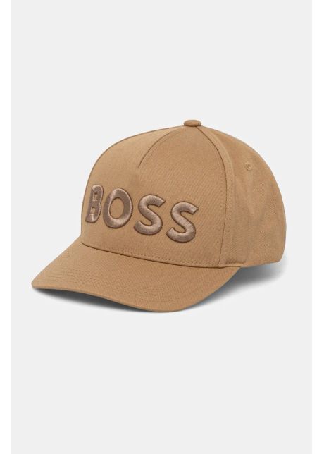 Boss apc de baseball din bumbac culoarea negru cu imprimeu 50536482