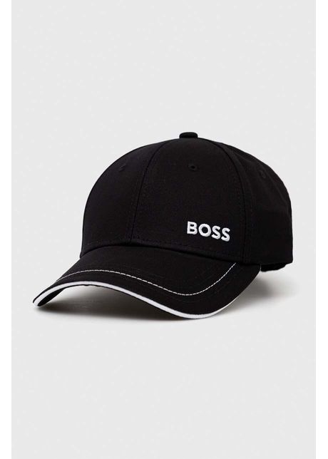 Boss apc de baseball din bumbac green culoarea negru uni 50492716