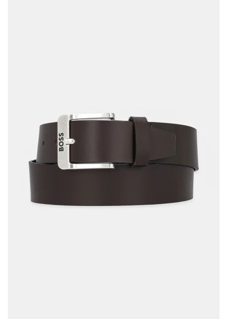 Boss curea de piele barbati culoarea maro 50512795